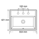 洗面シンク 洗面台 リフォーム おしゃれ 交換 シンク ホワイト 入れ替え diy KOHLER コーラー アメリカ 水回り メーカー 高級 ブランド 【納期D】【lic-klr-008】