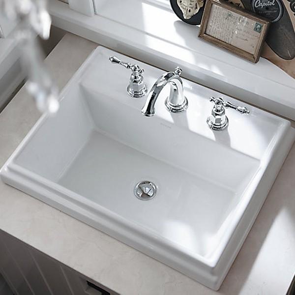 KOHLER コーラー トレシャム ドロップイン 3HＷ 洗面シンク