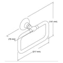 タオルリング おしゃれ タオルかけ 洗面所 壁 キッチン トイレ タオルハンガー タオル掛け タオルバー 真鍮 KOHLER コーラー アメリカ 水回り 高級 ブランド 【納期D】【lic-klr-011】