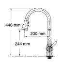 キッチン用水栓 蛇口 シャワー 伸びる 伸縮 水栓 ハンドル おしゃれ 交換 リフォーム KOHLER コーラー アメリカ 水回り メーカー 高級 ブランド 【納期D】【lic-klr-019】