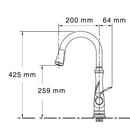 キッチン蛇口 おしゃれ 水栓 キッチン用 台所 交換 リフォーム KOHLER コーラー アメリカ 水回り メーカー 高級 ブランド 【納期D】【lic-klr-025】