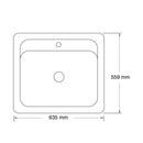 キッチンシンク シンク台 ホワイト 白 シンプル おしゃれ 高級感 スタイリッシュ 交換 リフォーム キッチン 台所 KOHLER コーラー アメリカ 高級 ブランド 【納期D】【lic-klr-032】