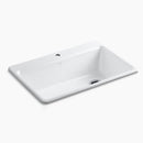 洗い場 キッチンシンク シンク台 ホワイト 白 シンプル おしゃれ 交換 リフォーム キッチン 台所 KOHLER コーラー アメリカ 水回り メーカー 高級 ブランド 【納期D】【lic-klr-033】