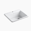 キッチンシンク ホーロー 琺瑯 洗い場 シンク台 ホワイト 白 シンプル おしゃれ 交換 リフォーム キッチン 台所 KOHLER コーラー アメリカ 高級 ブランド 【納期D】【lic-klr-034】