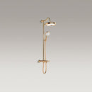 シャワー水栓 金色 ゴールド 真鍮 シャワーセット 交換 リフォーム シャワーヘッド シャワーホース シャワー 水栓 おしゃれ ホテル調 KOHLER コーラー 高級 【納期D】【lic-klr-041】