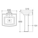シンク シンク台 洗面台 おしゃれ シンプル 高級感 ホテル調 レストラン トイレ 洗面所 キッチン KOHLER コーラー アメリカ 水回り メーカー 高級 ブランド 【納期D】【lic-klr-043】