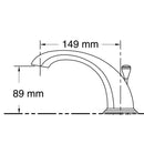 洗面用水栓 蛇口 2ハンドル ダブル おしゃれ スタイリッシュ 光沢 シルバー KOHLER コーラー アメリカ 水回り メーカー 高級 ブランド 【納期D】【lic-klr-046】