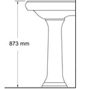 シンク台 洗面台 ペデスタルシンク トイレ 洗面所 ランドリー サニタリー シンク 交換 李リフォーム KOHLER コーラー アメリカ 水回り メーカー 高級 ブランド 【納期D】【lic-klr-056】