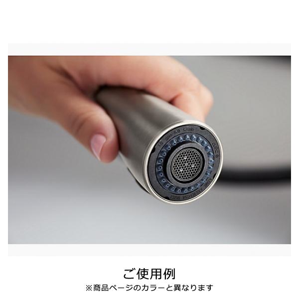 水栓 蛇口 キッチン 混合水栓 KOHLER コーラー シングルレバー キッチン水栓 K-596T-ZZ-2MB バイブラントブラッシュドモダンブラス 正規輸入品 保証付き 日本語 【納期D】【lic-klr-063】