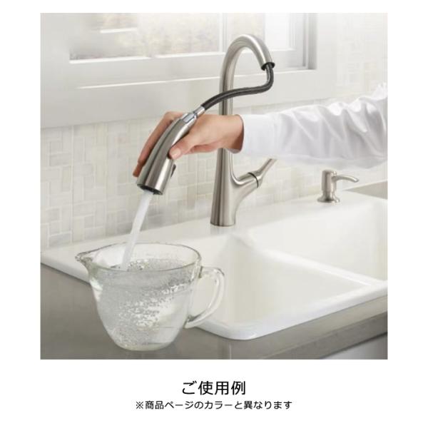 水栓 蛇口 キッチン 混合水栓 KOHLER コーラー Malleco マレコ シングルレバー センサー式 タッチレス キッチン水栓 K-77748T-ZZ-BL マットブラック 正規輸入品 【納期D】【lic-klr-066】