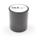 マスキングテープ mt 壁紙 マステ 黒 ブラック マット 無地 リメイク diy おしゃれ 家具 リフォーム 使い方 賃貸 和紙素材 幅5cm MT5W207 【納期A】【lic-kmi-mt-026】