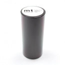 マスキングテープ mt 幅広 壁紙 マステ 黒 ブラック マット 無地 リメイク diy おしゃれ 家具 リフォーム 使い方 賃貸 和紙素材 MT10W207 【納期A】【lic-kmi-mt-028】