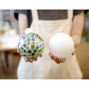 ペンダントライト LED 照明器具 おしゃれ 天井照明 ガラス モザイクタイル 球体 かわいい 昭和レトロ モダン 大正ロマン 浪漫 ボール球 ワンタッチ 取り付け簡単 【納期B】【lic-ksm-0002】