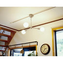 シャンデリア おしゃれ 照明 LED モダン 向き調整 調節できる アーム 上向き 下向き シンプル 黒 ブラック モダン インダストリアル 大型 led電球 シンプル 3灯 【納期B】【lic-ksm-0012】