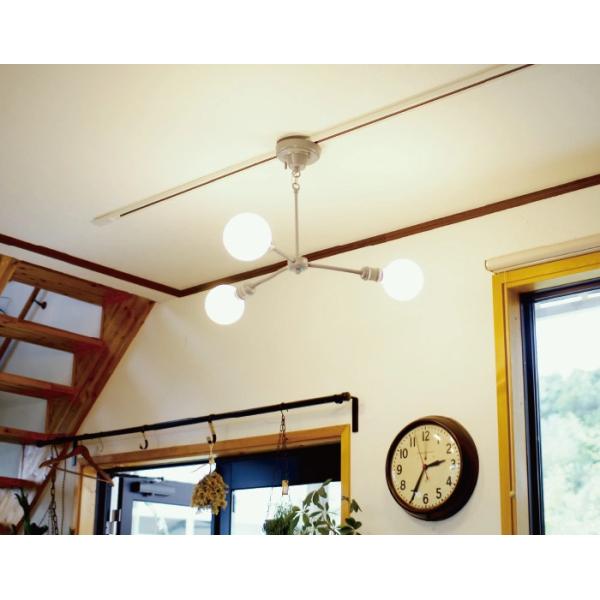 シャンデリア おしゃれ 照明 LED モダン 向き調整 調節できる アーム 上向き 下向き シンプル 黒 ブラック モダン インダストリアル 大型 led電球 シンプル 3灯 【納期B】【lic-ksm-0012】