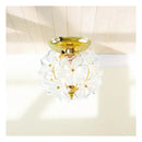 シーリングライト おしゃれ 天井照明 器具 フラワーモチーフ 花形 デザイン 上品 ガーリー ロマンチック フェミニン かわいい 取付簡単 1灯 【納期B】【lic-ksm-0014】