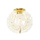 シーリングライト 花 デザイン 形 上品 ガーリー ロマンチック フェミニン かわいい 取付簡単 1灯 おしゃれ 天井照明器具 フラワーモチーフ 【納期B】【lic-ksm-0015】