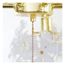 シーリングライト 花 デザイン 形 上品 ガーリー ロマンチック フェミニン 取り付け 簡単 5灯 おしゃれ 天井 照明器具 フラワー リビング 【納期B】【lic-ksm-0016】