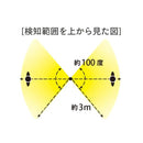 センサーライト 屋内 人感センサー 室内 ガラスジャー 照明 電池式 フロアライト テーブル 卓上 階段 廊下 トイレ 足元 フットライト 玄関 インテリア おしゃれ 【納期B】【lic-ksm-0024】