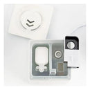 超音波加湿器 5畳 8畳 LEDライト 超音波振動 加熱方式 噴射 ヒーター アロマオイル 上部給水式 給水タンク 湿度コントロール シンプル 白 【納期B】【lic-ksm-0026】