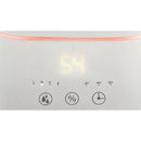 超音波加湿器 5畳 8畳 LEDライト 大容量 超音波振動 噴射 ミスト アロマオイル 上部給水式 給水タンク 湿度 シンプル 白 オフタイマー 小型 【納期B】【lic-ksm-0027】