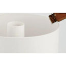 超音波加湿器 LEDライト 大容量 5畳 8畳 超音波振動 ミスト 噴射 アロマ 上部給水式 給水タンク 湿度 シンプル 白 ホワイト オフタイマー 【納期B】【lic-ksm-0028】