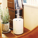 超音波加湿器 LEDライト 大容量 5畳 8畳 超音波振動 ミスト 噴射 アロマ 上部給水式 給水タンク 湿度 シンプル 白 ホワイト オフタイマー 【納期B】【lic-ksm-0028】