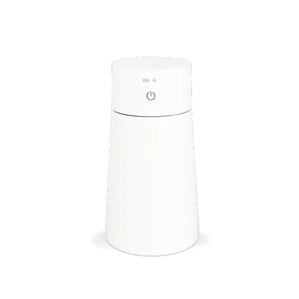 超音波加湿器 充電式 携帯 持ち運び アロマディフューザー 給水タンク シンプル ホワイト 白 小型 USB充電 オフィス パーソナル 使いやすい 【納期B】【lic-ksm-0031】