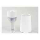 超音波加湿器 充電式 携帯 持ち運び アロマディフューザー 給水タンク シンプル ホワイト 白 小型 USB充電 オフィス パーソナル 使いやすい 【納期B】【lic-ksm-0031】