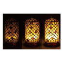 アロマディフューザー LEDライト 照明 電球 間接照明 モザイクガラス シェード 昭和 レトロ モダン おしゃれ 大正浪漫 浪漫 寝室 デスク 超音波 振動 ミスト噴射 【納期B】【lic-ksm-0033】