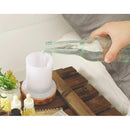 アロマディフューザー LEDライト 照明 電球 間接照明 モザイクガラス シェード 昭和 レトロ モダン おしゃれ 大正浪漫 浪漫 寝室 デスク 超音波 振動 ミスト噴射 【納期B】【lic-ksm-0033】