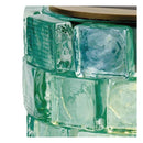 ソーラーライト 屋外 防水 庭 ガーデンライト 玄関 エントランス 階段 駐車場 地面 ガレージ ガラスタイル モザイク LED 充電池 かわいい おしゃれ レトロ 昭和 【納期B】【lic-ksm-0034】