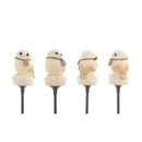 ソーラーライト 屋外 防水 庭 ガーデンライト ガーデニング 差し込み 地面 地中 オーナメント 園芸 玄関 エントランス 駐車場 ガレージ LED 充電式 動物 飾り 【納期B】【lic-ksm-0038】