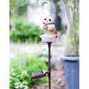 ソーラーライト 屋外 防水 庭 ガーデンライト ガーデニング 差し込み 地面 地中 オーナメント 園芸 玄関 エントランス 駐車場 ガレージ LED 充電式 動物 飾り 【納期B】【lic-ksm-0038】