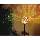 ソーラーライト 屋外 防水 庭 ガーデンライト ガーデニング 差し込み 地面 地中 モザイクガラス タイル 園芸 玄関 駐車場 ガレージ LED 充電式 モダン レトロ 【納期B】【lic-ksm-0039】