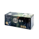 ソーラーライト 屋外 防水 庭 ガーデンライト ガーデニング 差し込み 地面 クラックガラス 園芸 玄関 駐車場 ガレージ LED 充電式 モダン レトロ 高さ調節 調整 【納期B】【lic-ksm-0040】