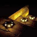 ソーラーライト 屋外 防水 駐車場 地面 ガレージ 車庫 庭 ガーデンライト LED 充電式 頑丈 丈夫 耐久性 車 玄関 階段 屋上 ベランダ 自動点灯 電源不要 配線なし 【納期B】【lic-ksm-0042】