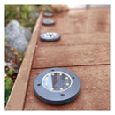 ソーラーライト 屋外 防水 駐車場 地面 ガレージ 車庫 庭 ガーデンライト LED 充電 頑丈 丈夫 車 玄関 階段 屋上 ベランダ 電源 不要 配線 差し込み 置き型 2way 【納期B】【lic-ksm-0043】