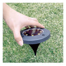 ソーラーライト 屋外 防水 駐車場 地面 ガレージ 車庫 庭 ガーデンライト LED 充電 頑丈 丈夫 車 玄関 階段 屋上 ベランダ 電源 不要 配線 差し込み 置き型 2way 【納期B】【lic-ksm-0043】