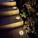 ソーラーライト 屋外 防水 駐車場 地面 ガレージ 車庫 庭 ガーデンライト LED 充電 頑丈 丈夫 車 玄関 階段 屋上 ベランダ 電源 不要 配線 差し込み 置き型 2way 【納期B】【lic-ksm-0043】