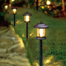 ソーラーライト 屋外 防水 庭 ガーデンライト LED 充電池 おしゃれ ランタン風 デザイン キャンプ アウトドア 玄関 階段 駐車場 地面 屋上 置き型 ハンギング 【納期B】【lic-ksm-0044】