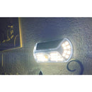 ソーラーライト 防犯 屋外 防水 庭 ガーデンライト LED 充電池 おしゃれ 壁面 貼り付け 玄関 階段 駐車場 ガレージ エントランス オフィス 店舗 人感センサー 【納期B】【lic-ksm-0045】