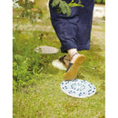 飛び石 庭 ガーデンステップ モザイクガラス モザイクタイル 飛石 踏み石 玄関アプローチ 昭和レトロ モダン 飾り 装飾 日本庭園 日本家屋 芝生 土 置き石 置石 【納期B】【lic-ksm-0046】