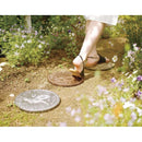 飛び石 庭 ガーデンステップ 飛石 踏み石 玄関 エントランス 看板 パネル サイン 北欧 アンティーク調 レトロ モダン 飾り 装飾 置き石 置石 ステップストーン 【納期B】【lic-ksm-0047】