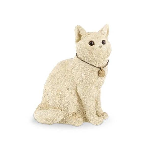 ガーデンオーナメント 庭 ネコ 猫 置き物 装飾 飾り ガーデニング 玄関 屋外 かわいい リアル 動物 オブジェ エクステリア 室内 インテリア 【納期B】【lic-ksm-0050】