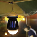 LEDランタン 屋外 防水 殺虫灯 庭 ガーデニング 玄関 アウトドア キャンプ 屋内 高圧電流 蚊 照明 吊り下げ 置き型 ソーラーライト USB充電 【納期B】【lic-ksm-0052】