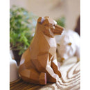 貯金箱 子供 おしゃれ 面白い 北欧 インテリア 木彫り風 うさぎ 兎 クマ 熊 ゴリラ ブタ 豚 アニマル 動物 かわいい 置き物 オブジェ 7万円 9万円 10万円 貯まる 【納期B】【lic-ksm-0055】