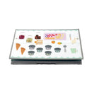 おもちゃ箱 子供 子ども 収納ボックス ごっこ遊び お片付け 練習 知育 オモチャ箱 玩具箱 ハンバーガー屋 アイスクリーム屋 折りたたみ 折畳み コンパクト 収納 【納期B】【lic-ksm-0056】