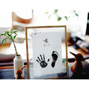 フォトフレーム 写真立て 赤ちゃん 手形 足形 ベビー 新生児 記念 思い出 卓上 壁掛け 写真フレーム 額縁 ポスターフレーム ガラス クリア インクパッド付き 【納期B】【lic-ksm-0057】