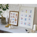 フォトフレーム 壁掛け 卓上 おしゃれ 縦 横 茶色 白 ホワイト 窓寸 12窓 24窓 正方形 インスタ風 シンプル インテリア 玄関 リビング ダイニング 寝室 子供部屋 【納期B】【lic-ksm-0059】